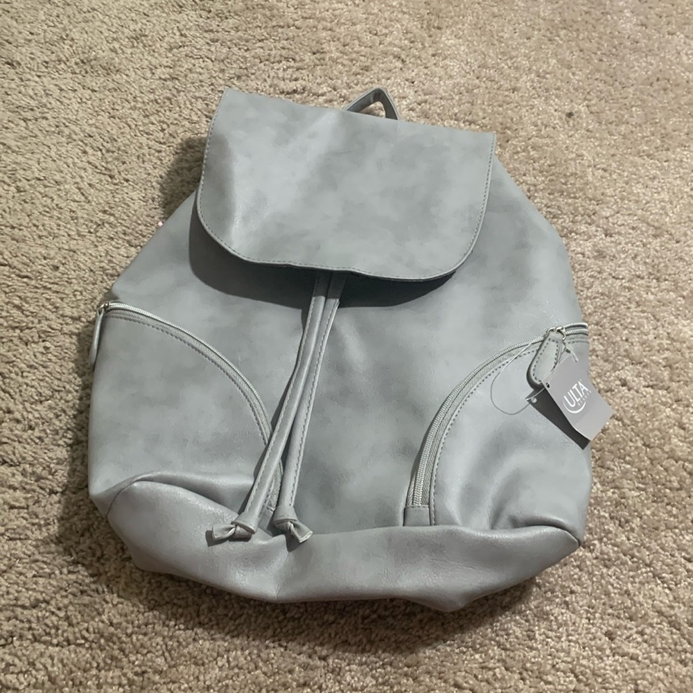 Grey backpack new with tags